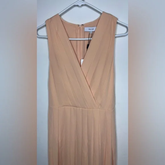 reiss mariona pleated midi dress Reiss Mariona Pleated Midi Dress